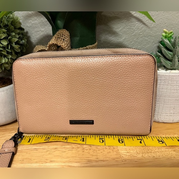 Rebecca Minkoff Tan Leather Wallet/Wristlet - Picture 5 of 13